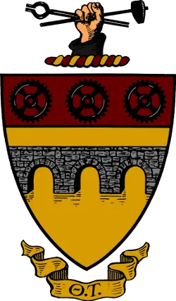 Theta Tau crest