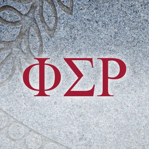 Phi Sigma Rho Greek Letters